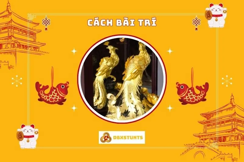 Cách bài trí Phượng Hoàng phong thủy