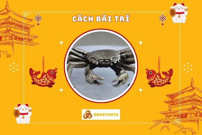 Cách bài trí Tượng Cua phong thuỷ