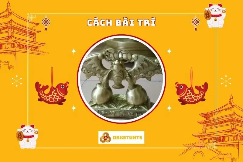 Cách bài trí tượng dơi phong thủy