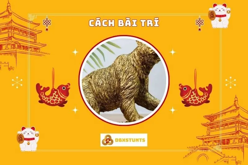 Cách Bày Trí Tượng Gấu Phong Thủy Trong Nhà