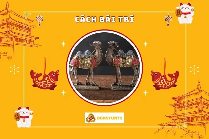 Cách bài trí tượng lạc đà phong thủy