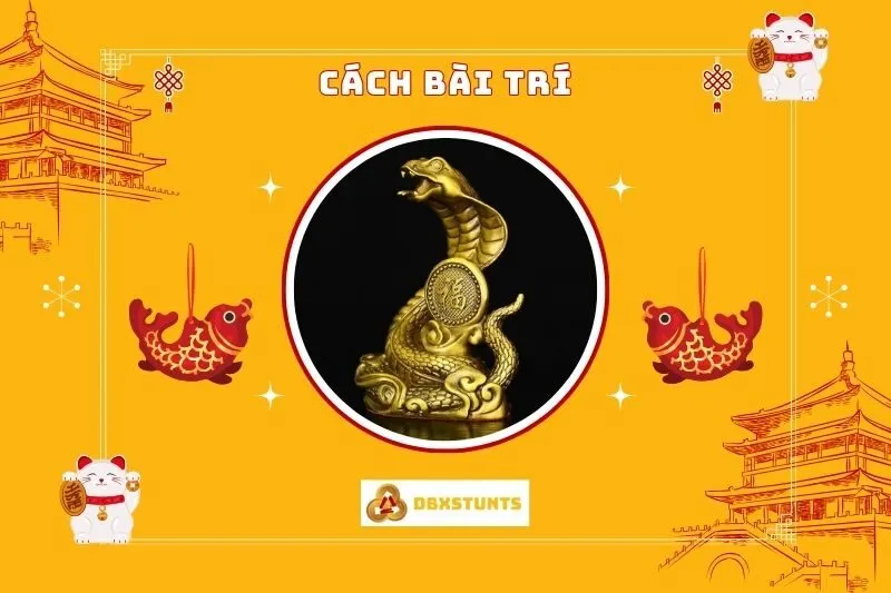 Cách bài trí tượng Rắn phong thủy