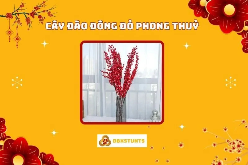 Cây Đào Đông Đỏ Phong Thủy: Ý Nghĩa, Cách Chọn và Trang Trí