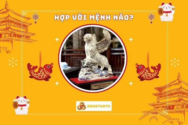 Tượng Bạch Hổ phong thủy hợp với mệnh và tuổi nào?