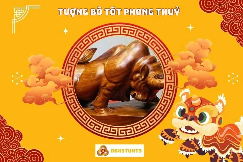 Tượng Bò Tót Phong Thủy: Ý Nghĩa, Bài Trí, Hợp Mệnh và Cách Chọn