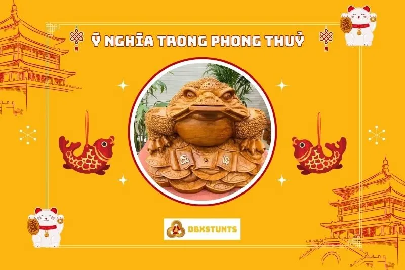 Ý nghĩa của Cóc Ngậm Tiền phong thủy
