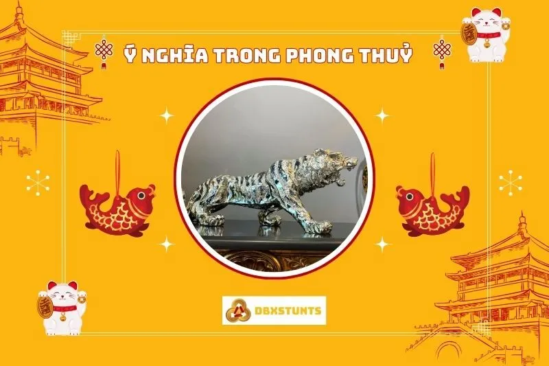 Ý nghĩa của tượng Bạch Hổ phong thủy