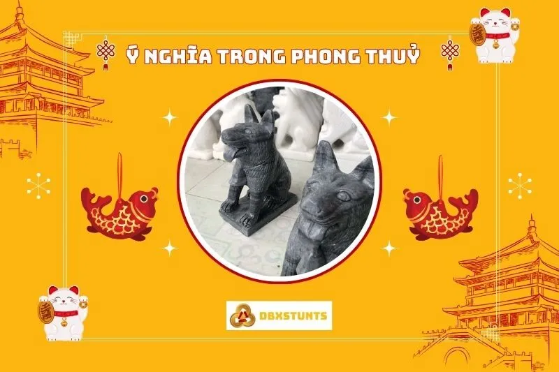Ý nghĩa của Tượng Chó Đá phong thủy