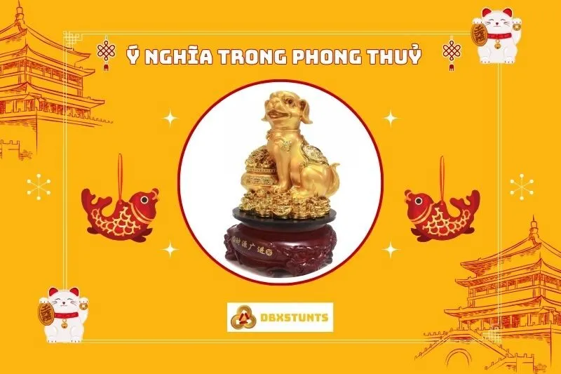 Ý nghĩa của Tượng Chú Chó phong thủy