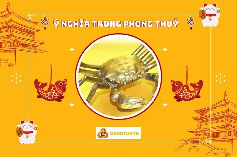 Ý nghĩa của Tượng Cua phong thuỷ