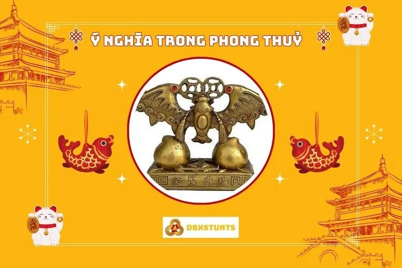 Ý nghĩa của tượng dơi phong thủy