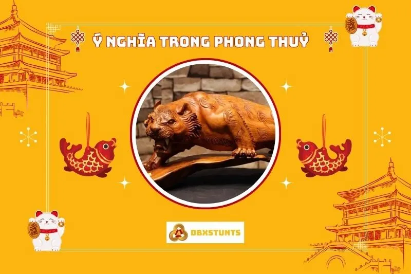 Ý nghĩa của Tượng Hổ phong thuỷ