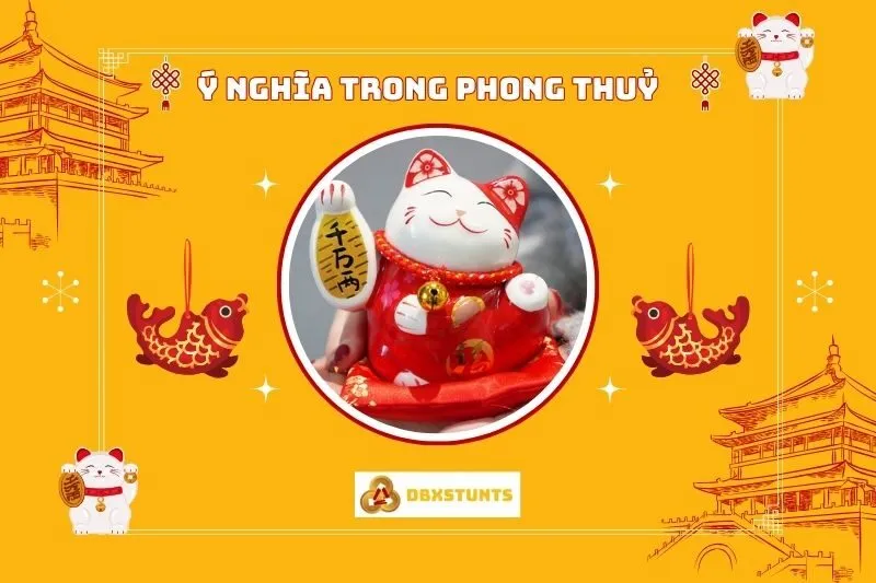 Ý nghĩa của Tượng Mèo Thần Tài phong thuỷ