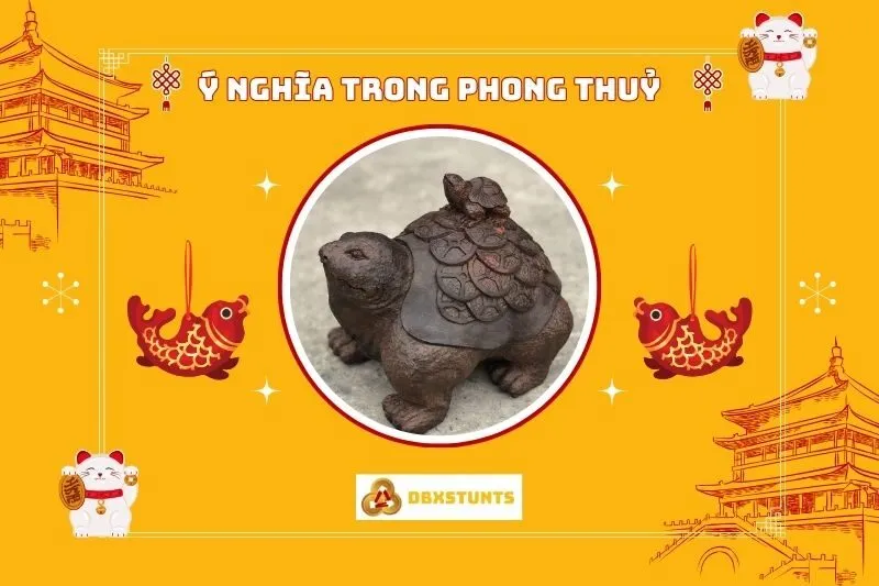 Ý nghĩa biểu tượng của tượng rùa phong thủy