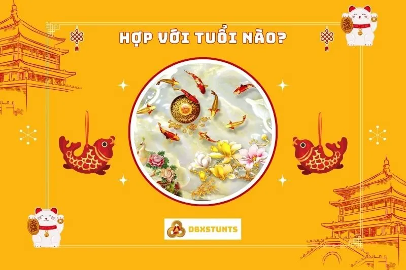 Tranh Cửu Ngư Quần Hội hợp với tuổi nào?