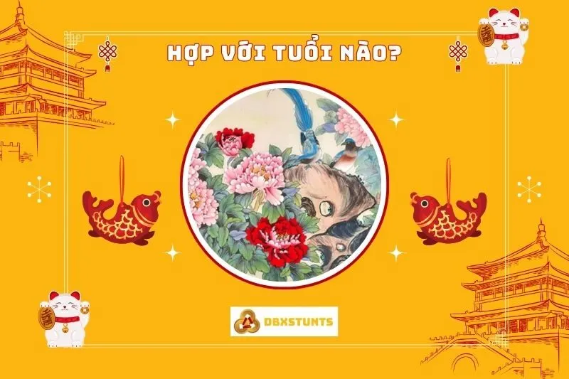 Tranh Hoa Mẫu Đơn Hợp Với Tuổi Nào?