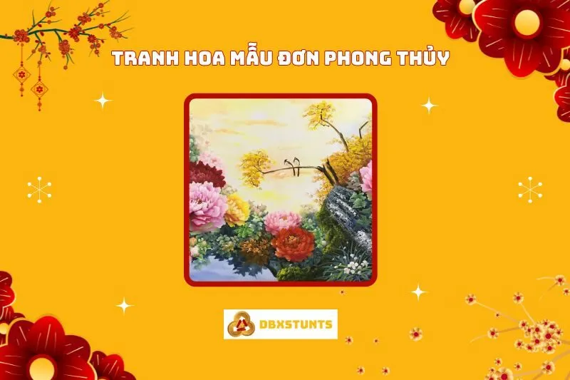 Tranh Hoa Mẫu Đơn Phong Thủy: Ý Nghĩa, Cách Chọn Và Vị Trí Treo