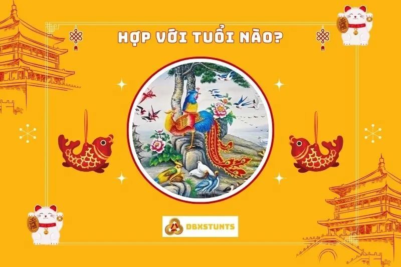 Tranh Phượng Hoàng Phong Thủy Hợp Tuổi Nào?