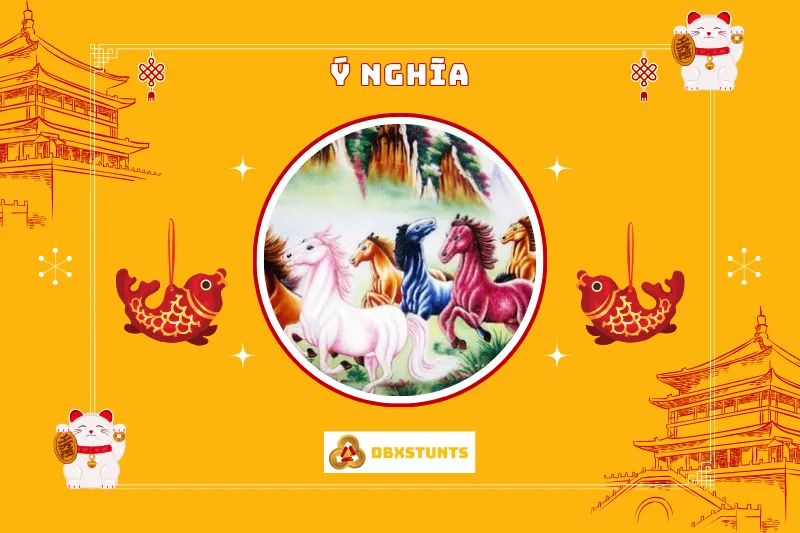 Ý Nghĩa Của Tranh Bát Mã Trong Phong Thủy