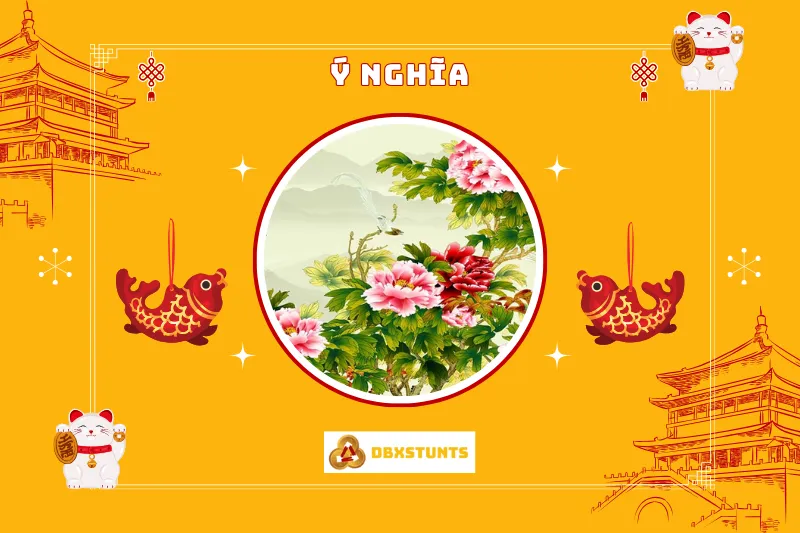 Ý Nghĩa Tranh Hoa Mẫu Đơn Phong Thủy