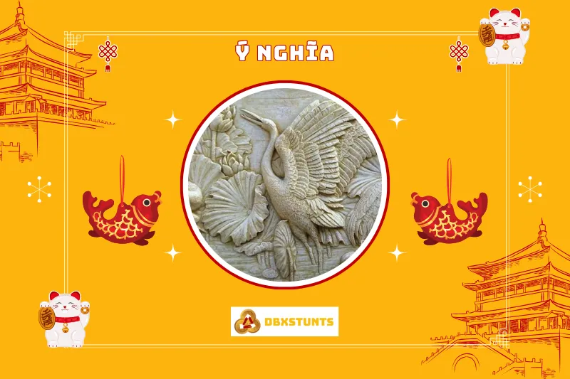 Ý Nghĩa Của Tranh Sen Hạc Phong Thủy